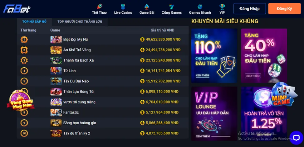 Ưu điểm bắn cá 88open